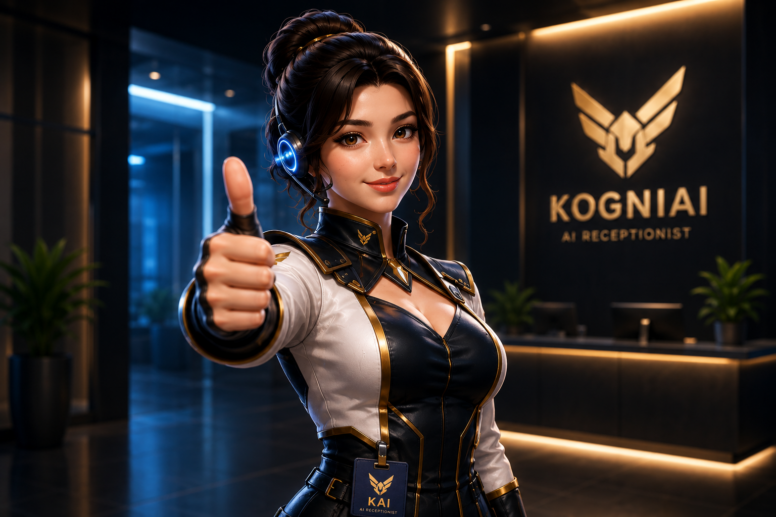 Kai, Kogniai AI receptionist